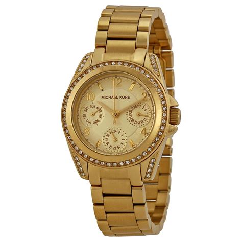 Michael Kors Blair Champagne Dial Gold